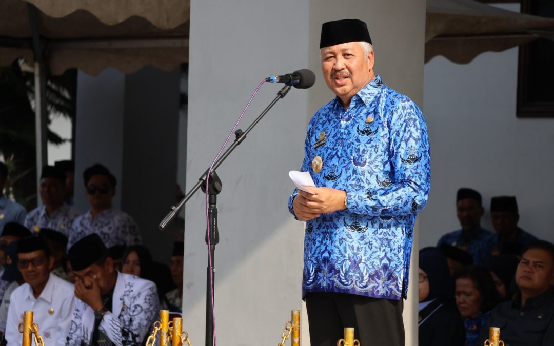 Pemerintah Kabupaten Pinrang Gelar Upacara Peringatan Hari Ulang Tahun Korps Pegawai Republik Indonesia (KORPRI) dan HGN