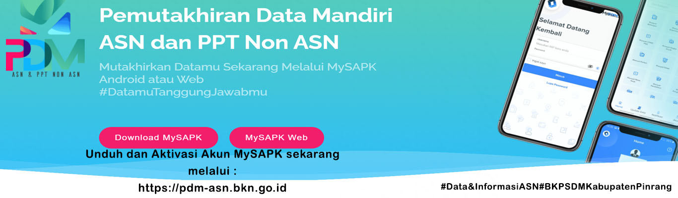 Pemutakhiran Data Mandiri ASN (PDM) 2021